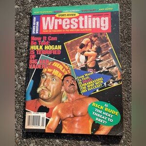 Sports Review Wrestling Magazine November 1994 Hulk Hogan WWF WWE WCW Rick Rude